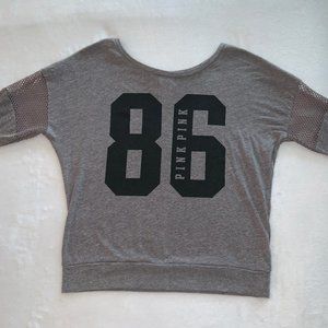 Pink Campus Long-Sleeved Tee